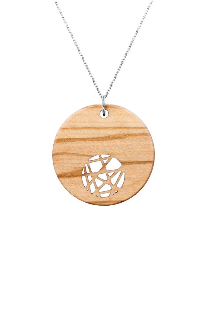 [E2002-1-40] Halskette, Maria Oliv "Panzerkette Silber 925" (40 cm)